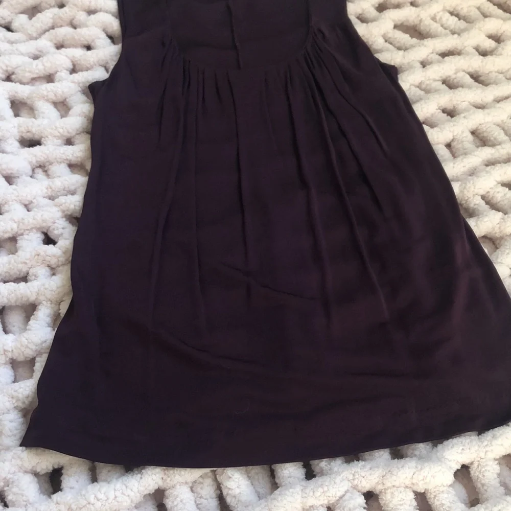 Banana Republic Tank Blouse XS - Purple/Eggplant - Picture 6 of 11